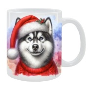 KUBEK Z PSEM Husky syberyjski - IDEALNY PREZENT, PERSONALIZACJA,24H WYS
