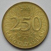 Liban 250 livres 2003 - stan 1/2