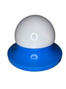 Lampa Plafon space age niebieski retro prl