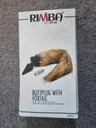 Rimba Silicone Butt Plug with Fox Tail korek ogon