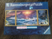 Puzzle Ravensburger 1000 elementów Triptychon - krajobraz, komplet