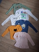 Bluzki z długim rękawem dla dziewczynki