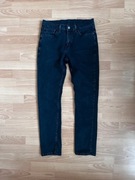 Levi’s 511 czarne jeansy W33 L32 S/M – świetny stan, klasyczny model
