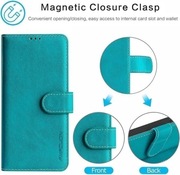 Etui skórzane portfelowe Motorola Edge 2021 magnetyczne 360°