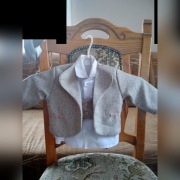 Komplet do chrztu gratis buciki