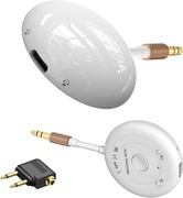 Nadajnik Bluetooth 5.3 AUX do samolotu Dual Link 2 słuchawki 815