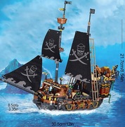 ZESTAW KLOCKÓW STATEK PIRACKI PREZENT ZABAWKA ZHE GAO