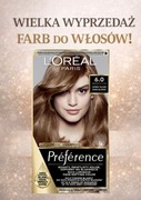 Loreal PREFERENCE Farba do włosów 6.0 dark blonde