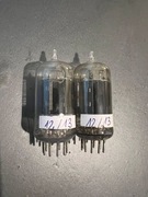 Dobrana para ECC82 12AU7 "RCA" Clear Top D-getter U.S.A