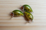 Woblery hand made tonące 2 cm 1,2g rękodzieło.