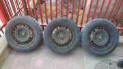 Felgi stalowe 16 cali - 4 sztuki + kołpaki 