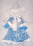 Frozen Kraina Lodu Elsa Elza strój kostium przebranie bal karnawałowy 