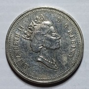 5 cents 1994 bez znaku menniczego Elżbieta II Kanada