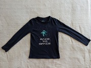 Bluzka z długim rękawem w gwiazdy kosmos Pepperts 146 - 152