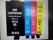 4x Tusz zamienny 912XL do HP OfficeJet 8010 Pro 8012 8022 8025