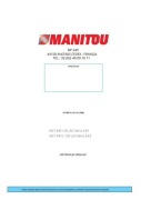 Instrukcja obsługi Manitou MLT 845-120 LSU, MLT 940L-120 LSU SERIA 3-E3 PL