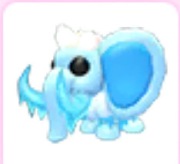 Snowy Mammoth adopt me roblox