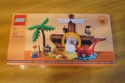 LEGO 40589 Plac zabaw ze statkiem pirackim