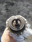 Kompletna oś tylna z zębatka wolnobieg