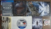 Metro Exodus Aurora Edition Steelbook na PS4. Komplet + naszywki.