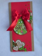 Kartka świąteczna ręcznie robiona 