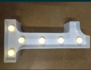 Lampa ozdobna cyfra 1 (X11)