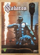 SABATON - Wielki plakat/poster XXL z 2022 r. - Format 55 x 75 cm - NOWY!