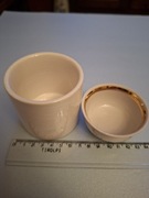 Porcelanka (?). Miseczki na sos czosnkowy i keczup lub tp.