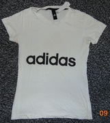 Biała koszulka Adidas, M