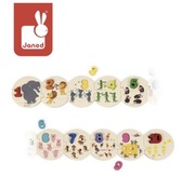 Janod - Puzzle Uczę się Liczyć od 1-10
