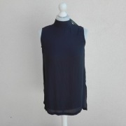 Tunika granatowa długa H&M Conscious rozm. 36 nowa