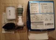 przenośna pompka powietrza, w sam raz na camping 