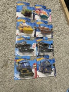 HOT wheels 8 sztuk (serie)