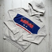 Ciepła bluza z kapturem YOURTURN love hoodie unisex off-white XS