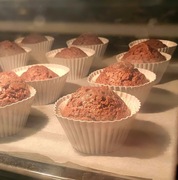 Muffinki bananowe 12 sztuk