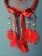 Czerwony łapacz snów