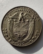PANAMA 1/4 Balboa 1970 ŁADNA 