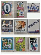 Zestaw gier planszowych, karcianych, rodzinnych 