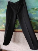 spodnie garniturowe męskie damskie z kantem eleganckie wizytowe wyjściowe 