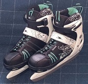 Łyżwy hokejowe Crane regulowane, rozmiar 33 do 36