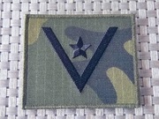 NOWY!! Stopień wojskowy Młodszy Chorąży na mundur kurtkę GoreTex + rzep