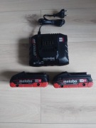 Zestaw metabo akumulator 4ah 2szt ładowarka asc 55 bateria