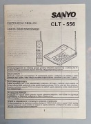 SANYO CLT-556 instrukcja aparatu bezprzewodowego