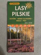 Lasy Pilskie mapa 2024