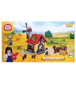 Duzy zestaw Klocki Elefun WESOŁA FARMA