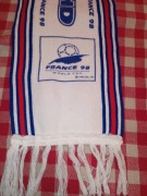 Oficjalny szalik piłkarska Francja98 reprezentacji Anglii jednostronny
