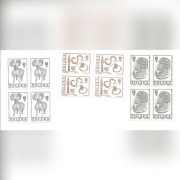  Fi.1579-1581, Archeologia 1966 Polska w czwórkach
