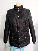 Bonprix Lekka, czarna, pikowana kurtka rozm.42