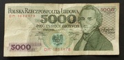 5000 złotych 1982r. seria DM