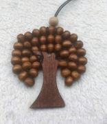 Naszyjnik drzewko szczęścia . Rękodzieło